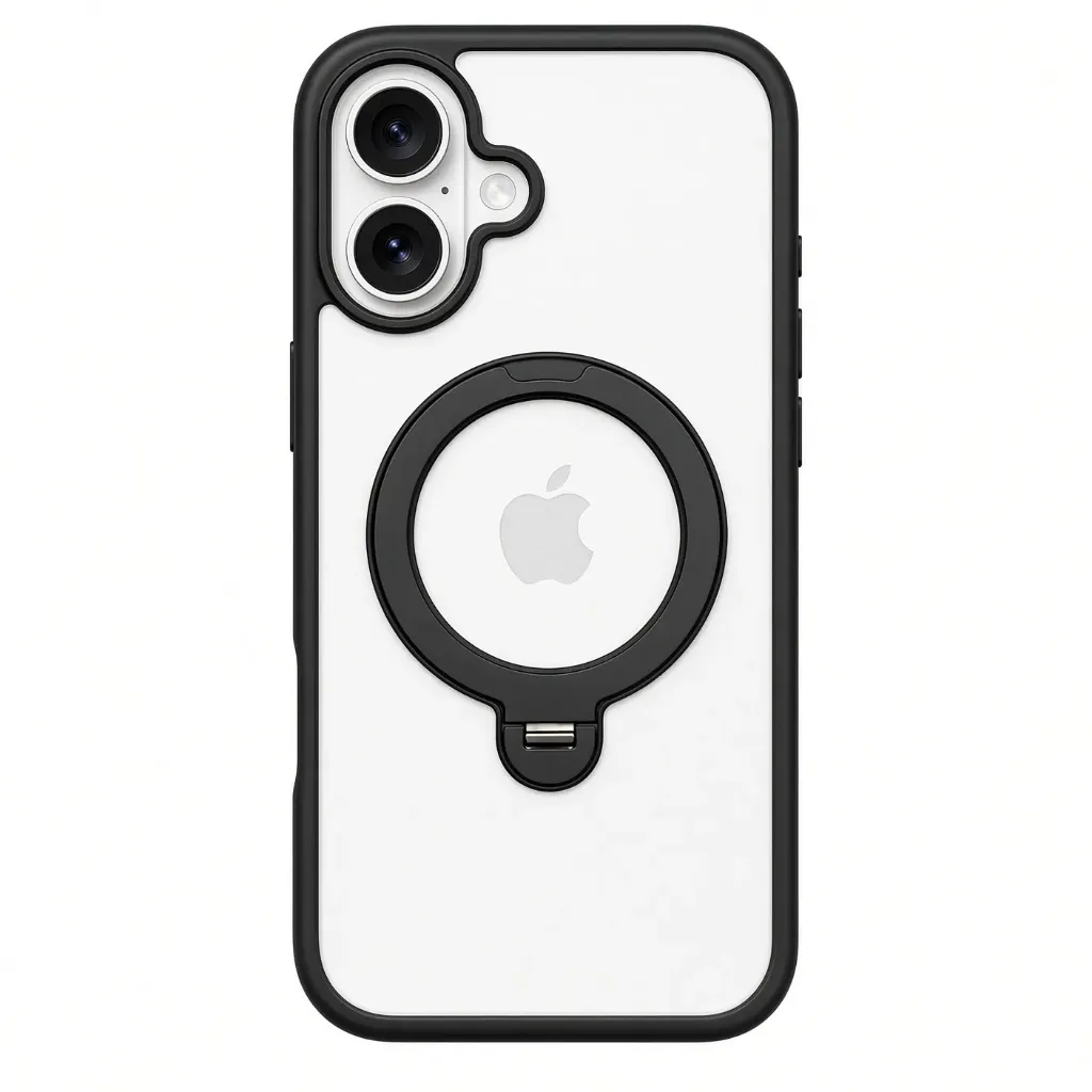 Funda Premium Para iPhone 17 Con Anillo Soporte 360º Compatible Con MagSafe